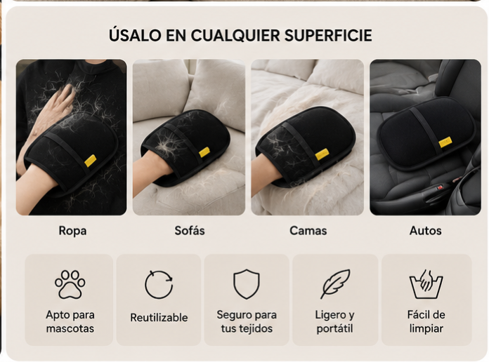 FurAway™ | Guante Removedor de Pelo