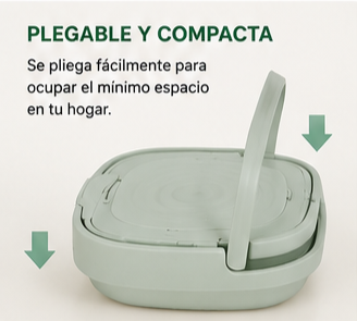 FoldWash Pro™ | Mini Lavadora Portátil Plegable