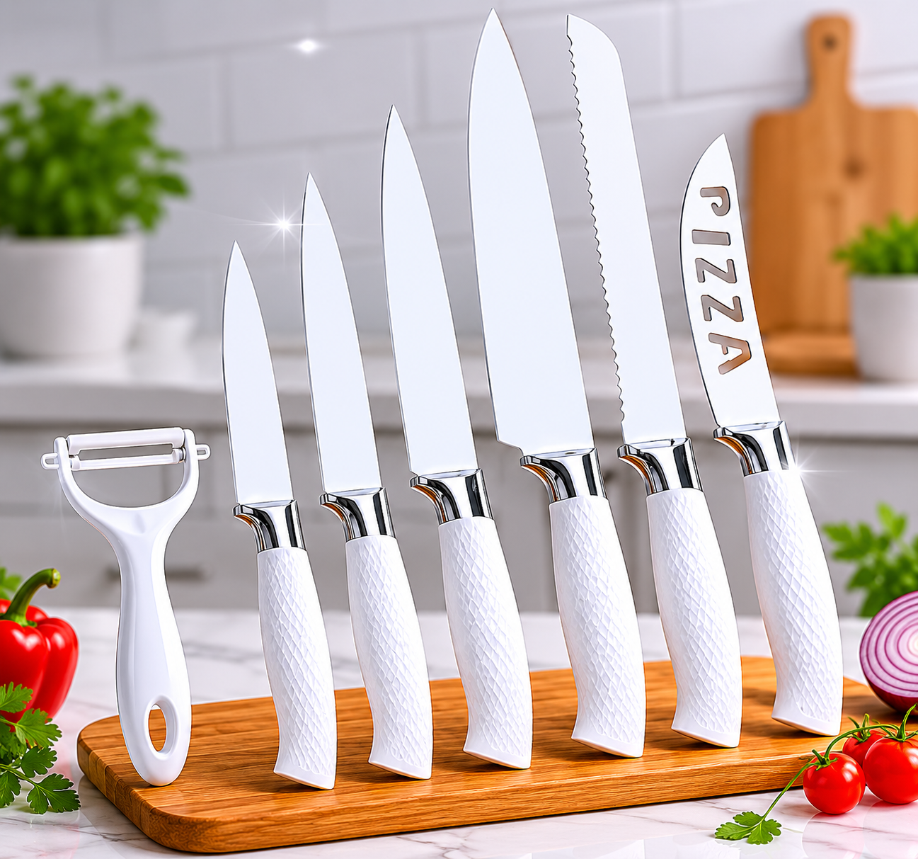 WhiteBlade Pro™ | Set Profesional de 7 Piezas
