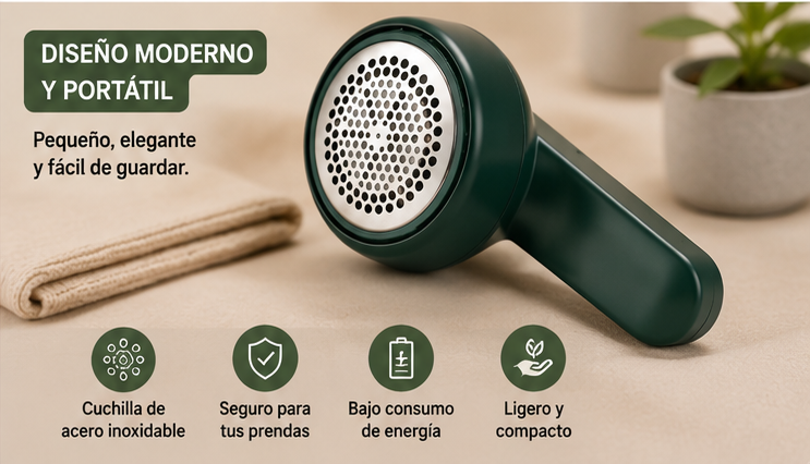 RenewWear™ | Quitapelusas Eléctrico Portátil