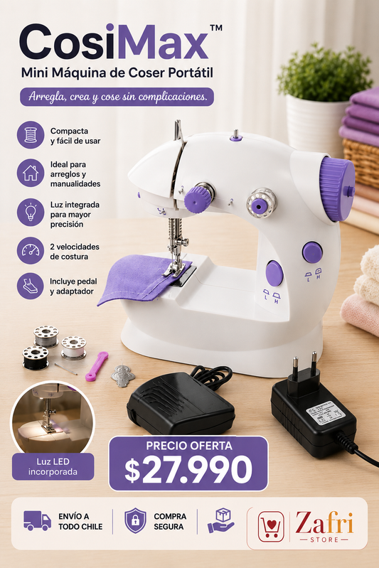CosiMax™ | Mini Máquina de Coser Portátil