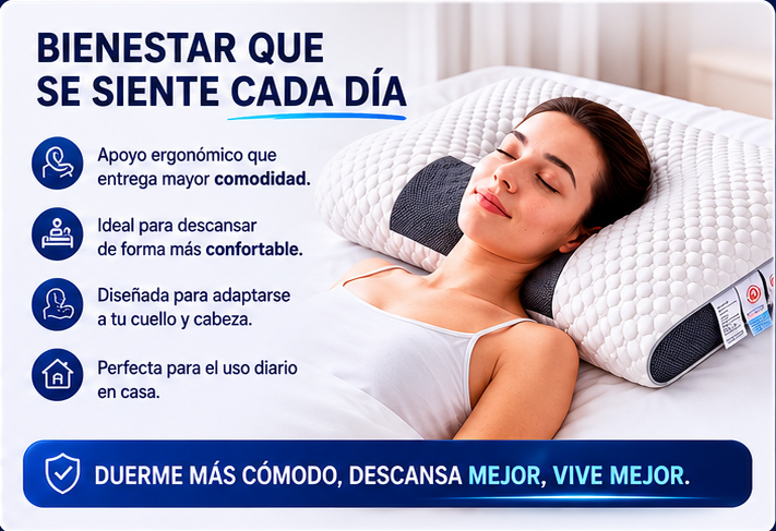 DreamRest™ | Almohada Cervical Premium
