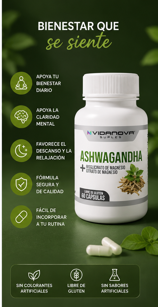 AshwaBalance™ | Ashwagandha + Magnesio