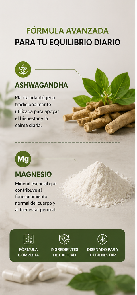 AshwaBalance™ | Ashwagandha + Magnesio