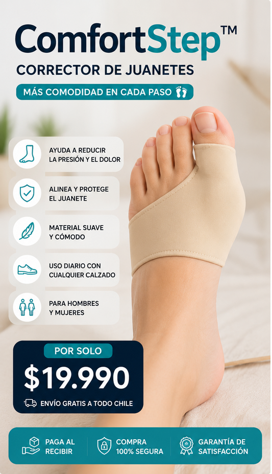 ComfortStep™ | Corrector de Juanetes