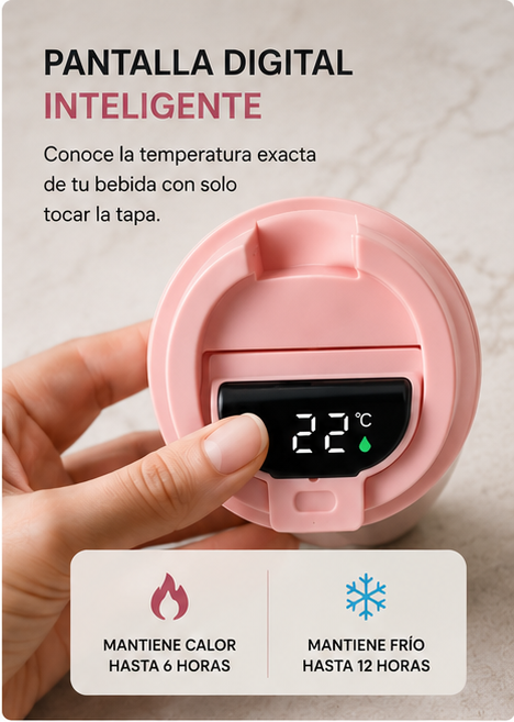 TempCup™ | Vaso Térmico Inteligente