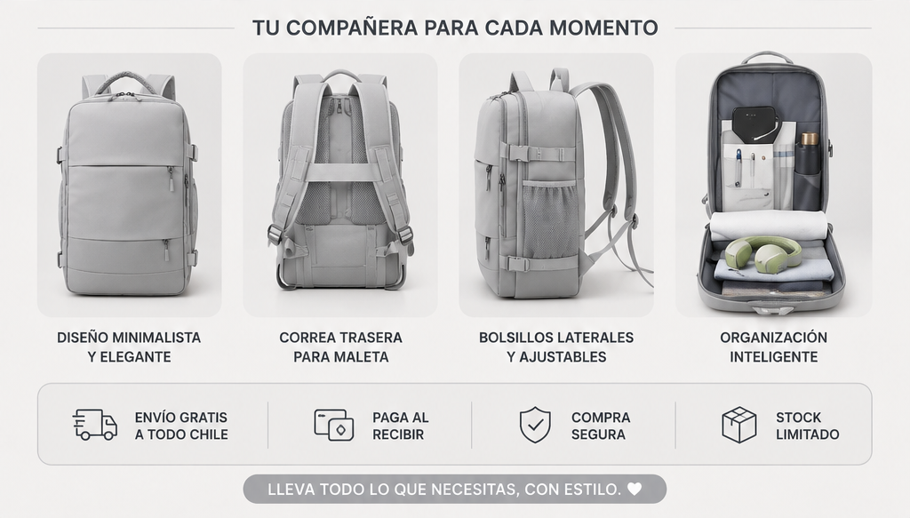 UrbanMove™ | Mochila Multifuncional