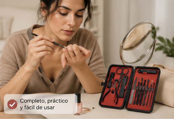 TrimLux™ | Kit Manicure &amp; Pedicure 12 Piezas