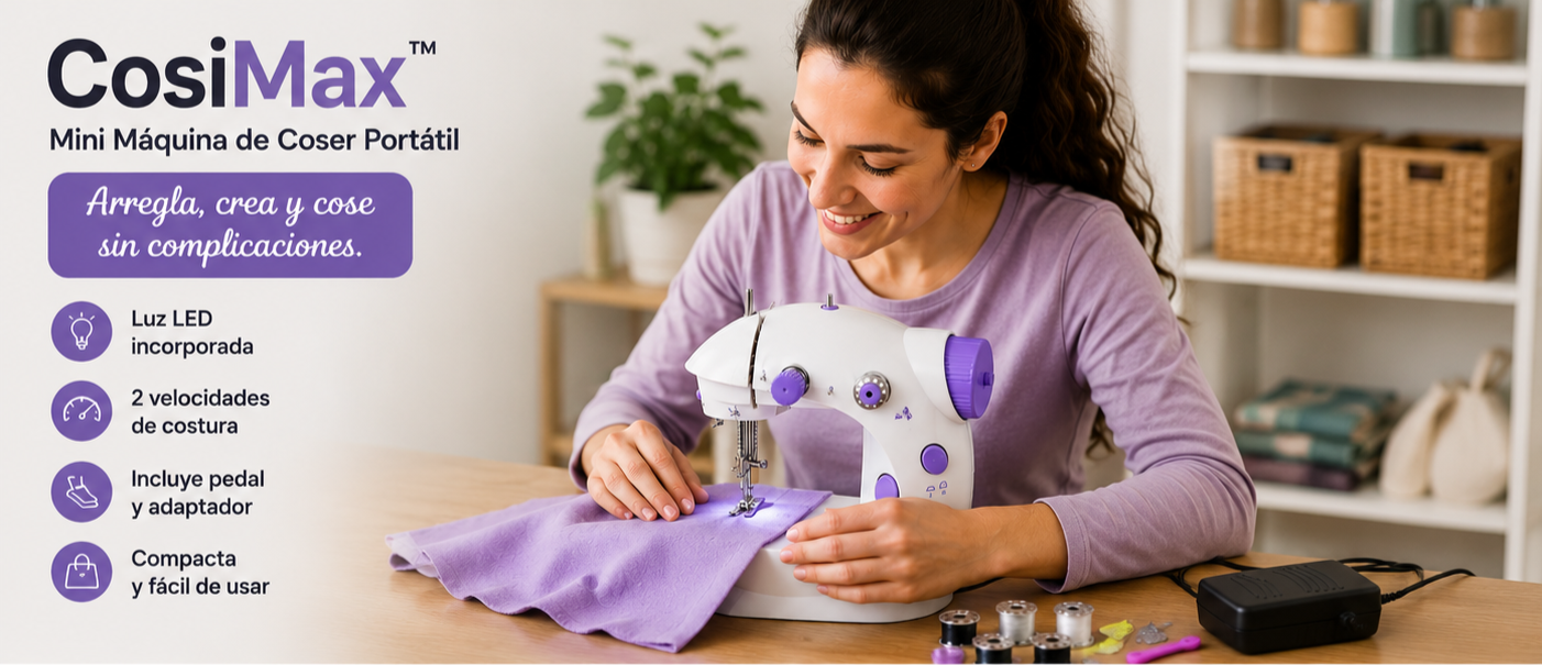CosiMax™ | Mini Máquina de Coser Portátil