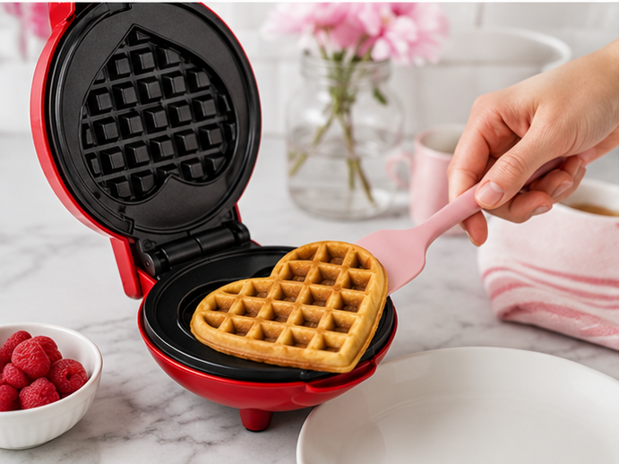 HeartWaffle Pro™ Mini Waflera de Corazón