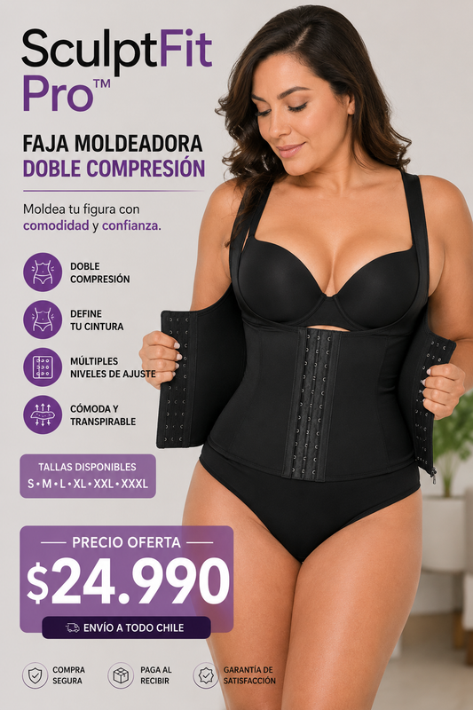 SculptFit Pro™ Faja Moldeadora Doble Compresión
