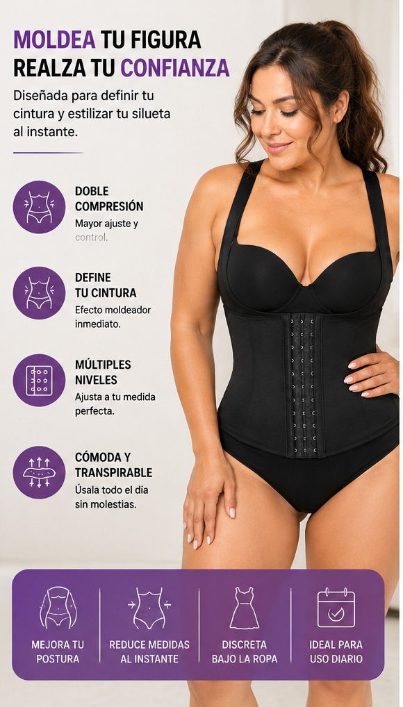 SculptFit Pro™ Faja Moldeadora Doble Compresión