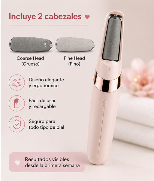 SoftHeel™ | Pedicure Eléctrico