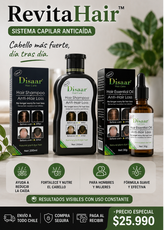 RevitaHair™ | Sistema Capilar Anticaída