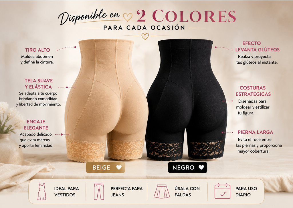 CurveLift™ Premium | Short Moldeador Levanta Glúteos